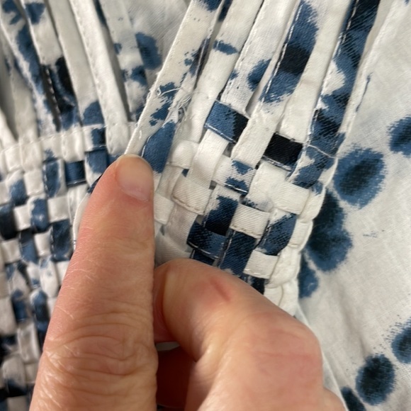 Michael Michael Kors Boho Tie Dye Fringe Maxi Dress Size XS - Picture 12 of 12